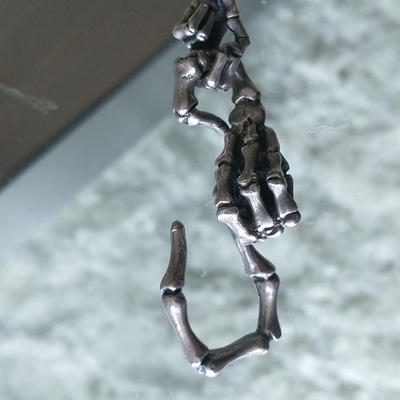 STERLING SILVER WALLET  CHAIN,  ONE OF A KIND - Picture 3 of 13